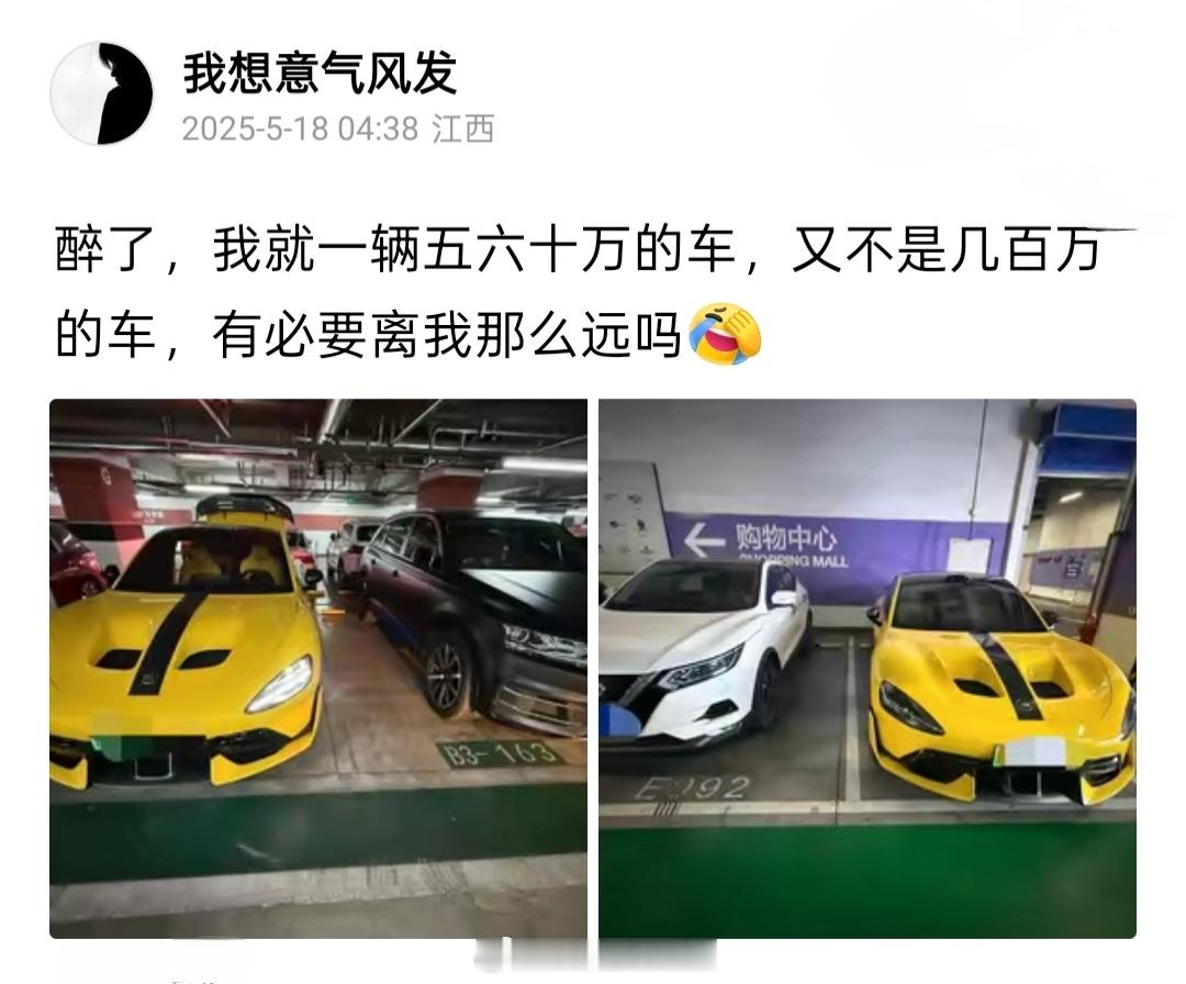 网友的小米SU7Ultra气场这么强，别人停车那么靠边​​​