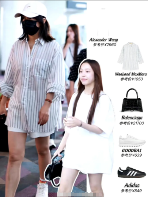 小燕子也想让女儿进入娱乐圈吧？最近居然露面曝光了，机场私服照美美的，虽然不如妈妈