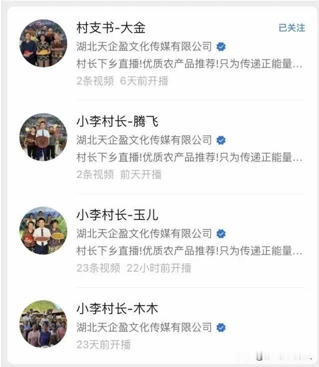 偷来的“支书”头衔，把整个助农直播的底裤都扒了“亚飞支书”不是村干部。工商信