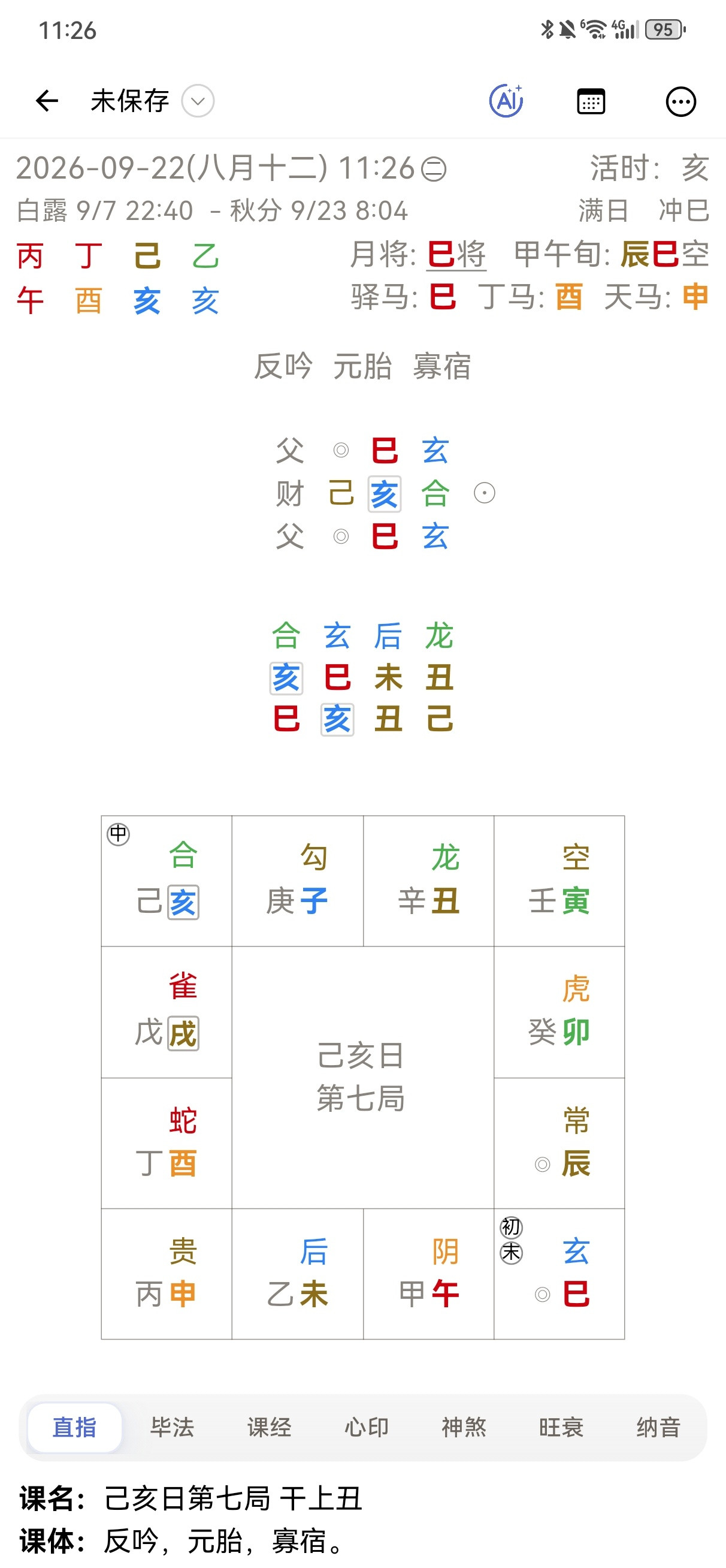 两年前找我看婚姻，说出轨+离婚，今天又找我看，结果依然是出轨+离婚，可见占卜之准