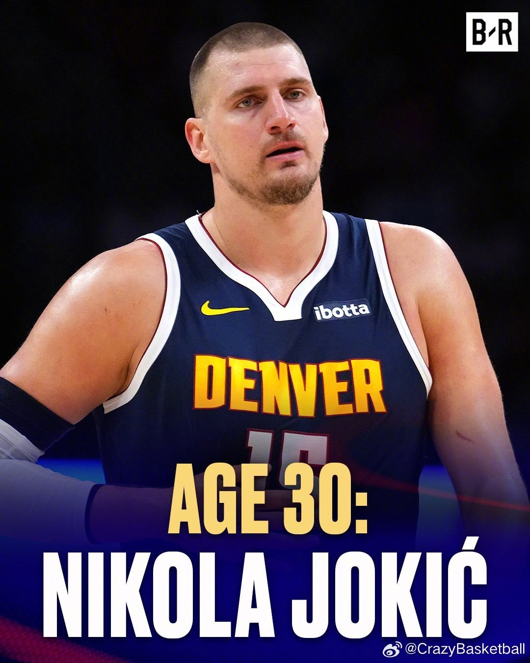 B/R评选的NBA各个年龄的最强球员