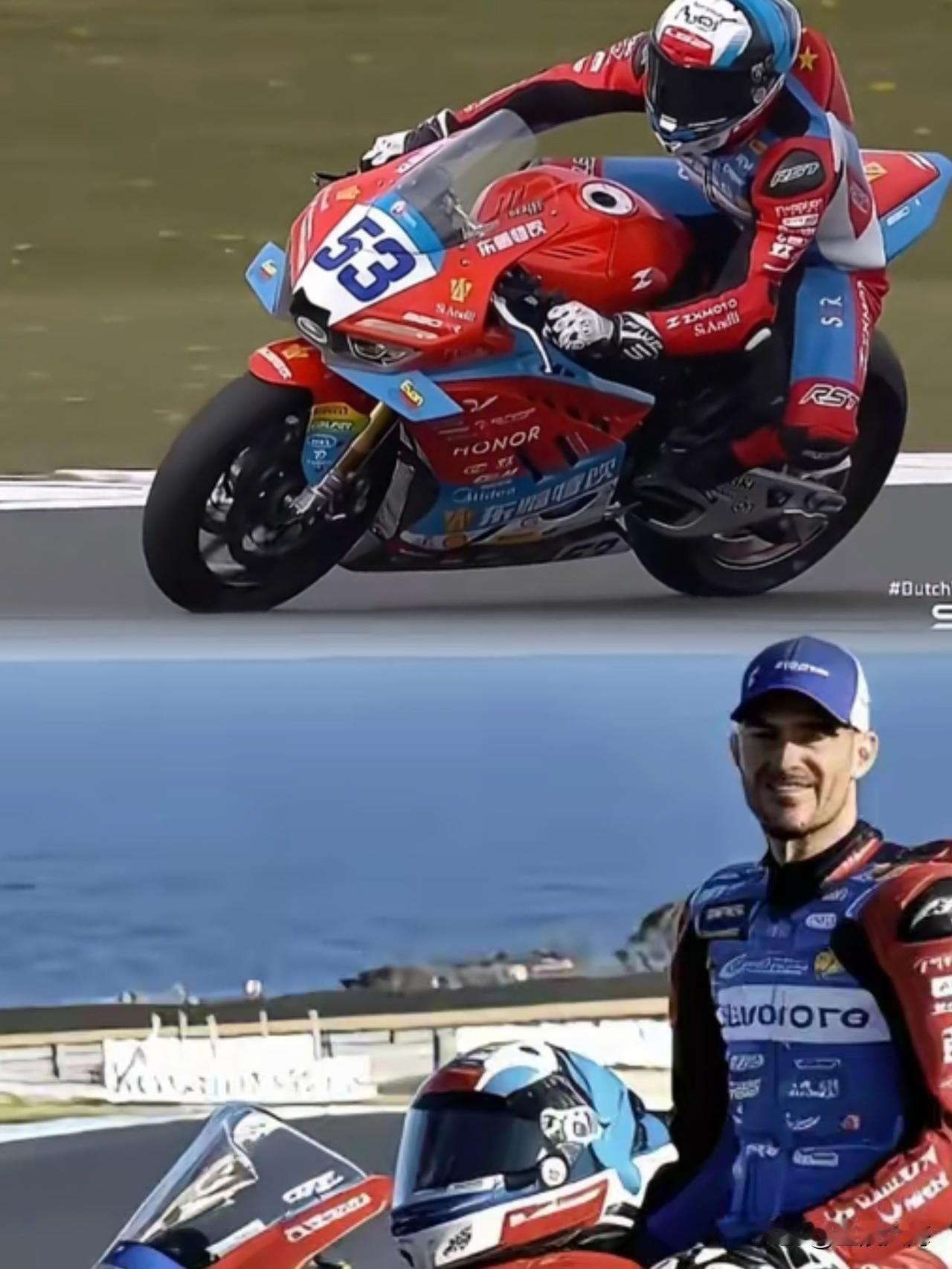 大半夜刷到WSBK荷兰站的排位成绩，硬是给我看精神了。法国老哥瓦伦丁·德比斯