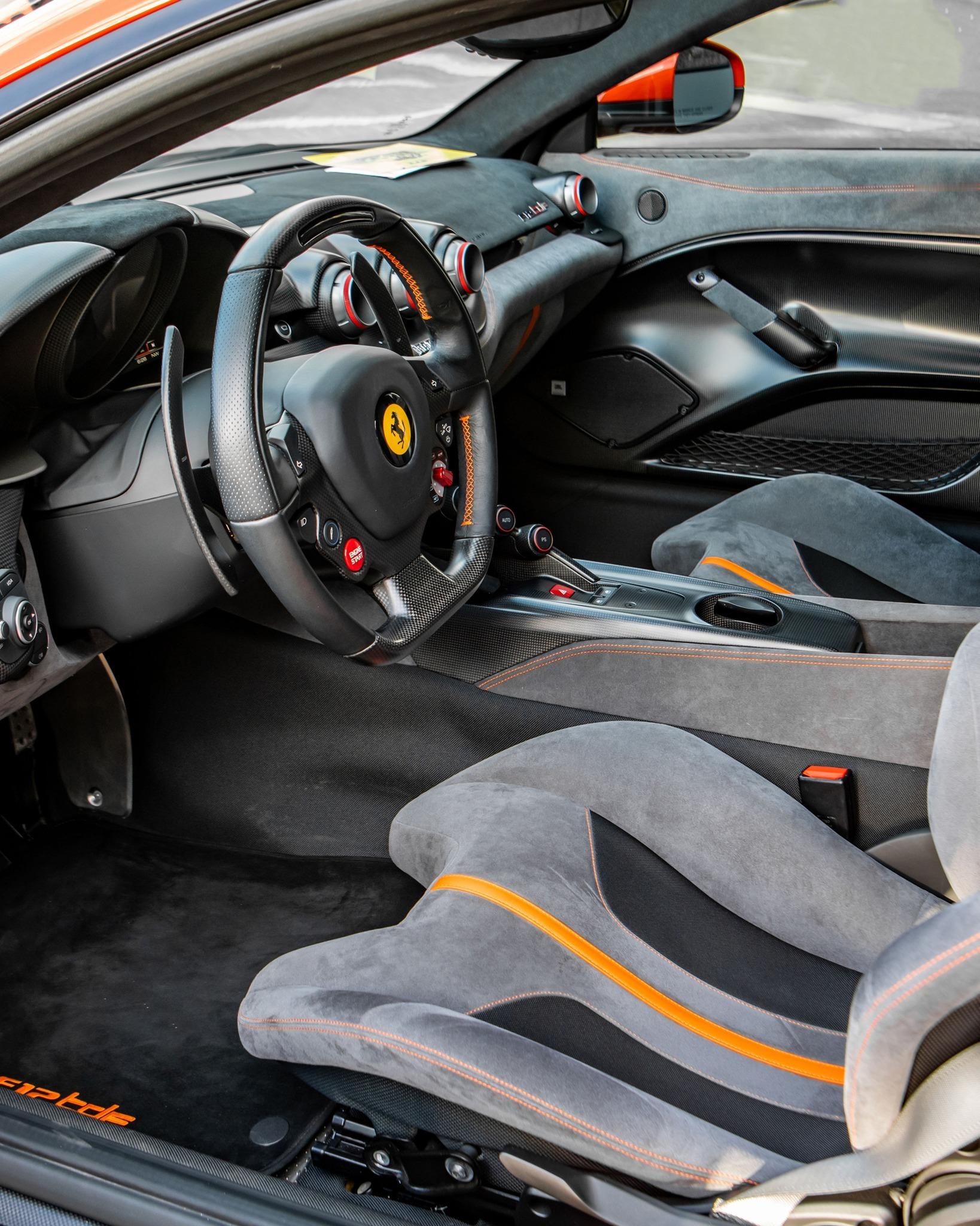 FerrariF12tdf法拉利法拉利f12如此完美的车值得永久放在车库里