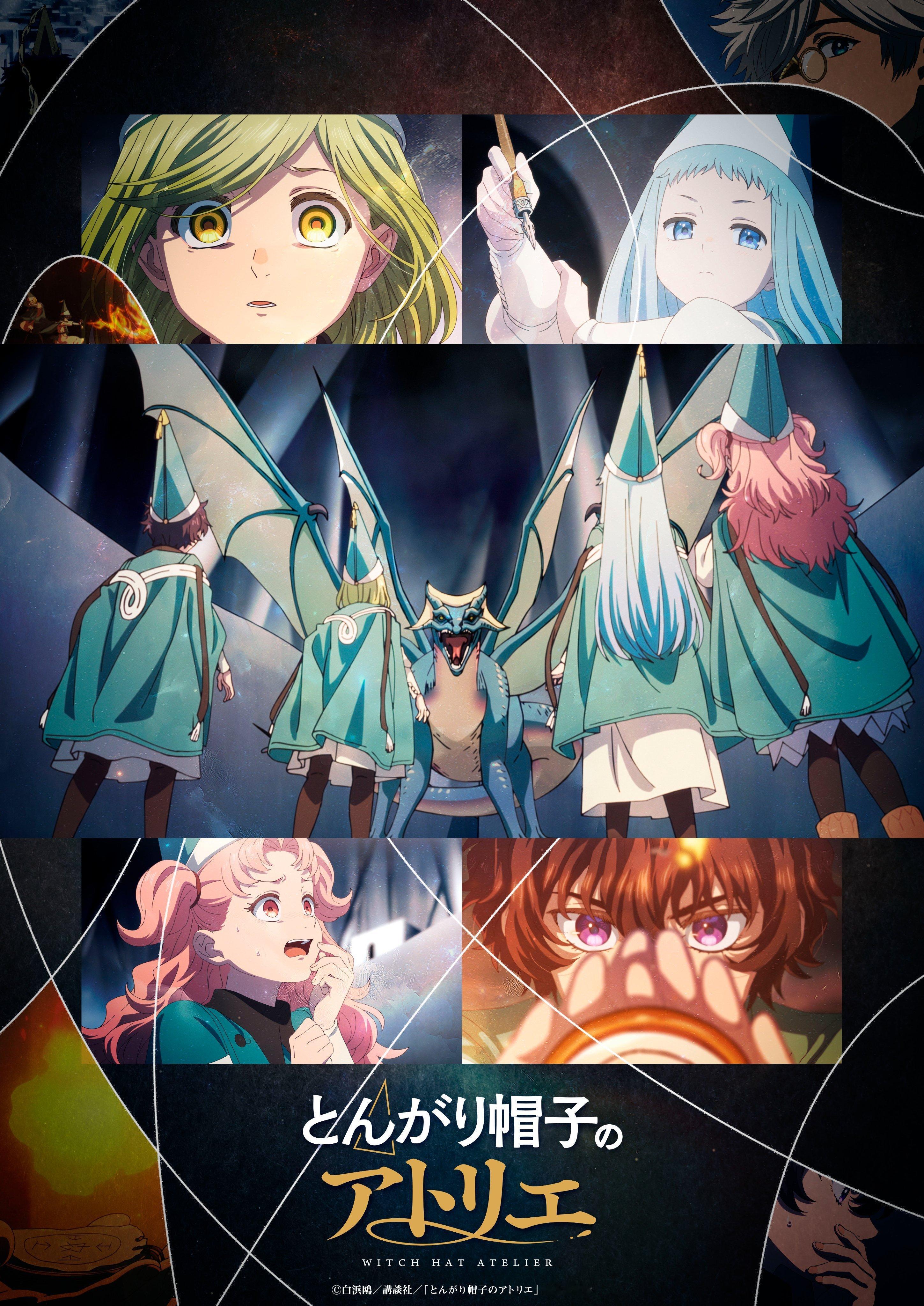 【壁姐姐的资讯箱】电视动画《尖帽子的魔法工房》公开第4、5集故事视觉图，该作