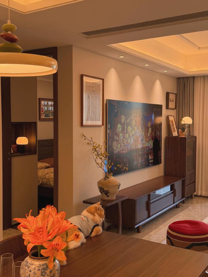 冬日氛围感的小家，真的很喜欢！