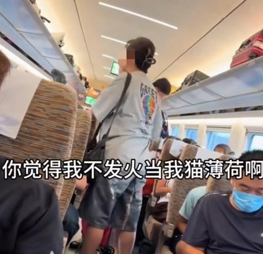 没理辩三分！男子在高铁上，他想去洗手间便将自己的物品放在小桌上，想着大家都明白，
