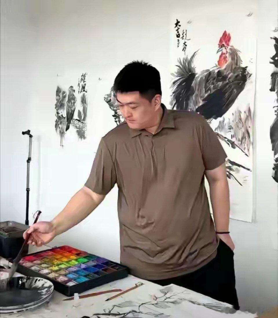 这个居然是赵本山的儿子？这绘画水准，可以跟王诗龄拼一拼。