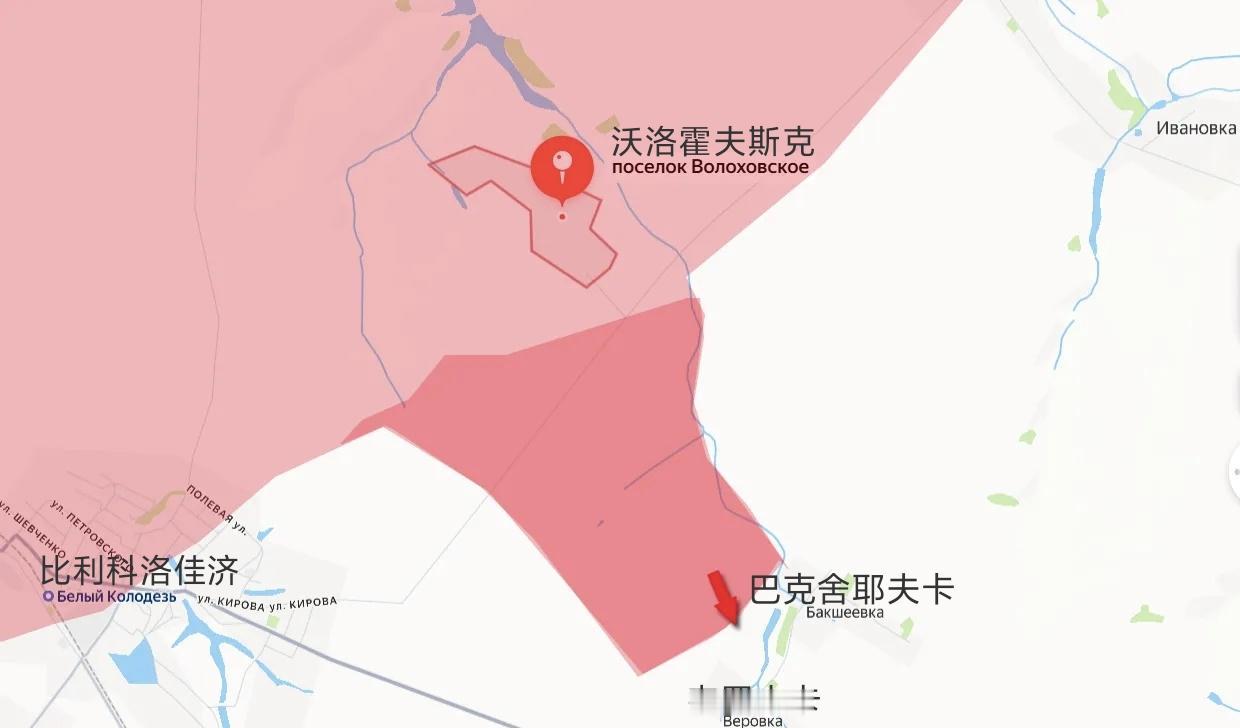 俄军北部集群完全控制乌克兰哈尔科夫州东北部的沃洛霍夫斯克之后，没有进行任何休整，