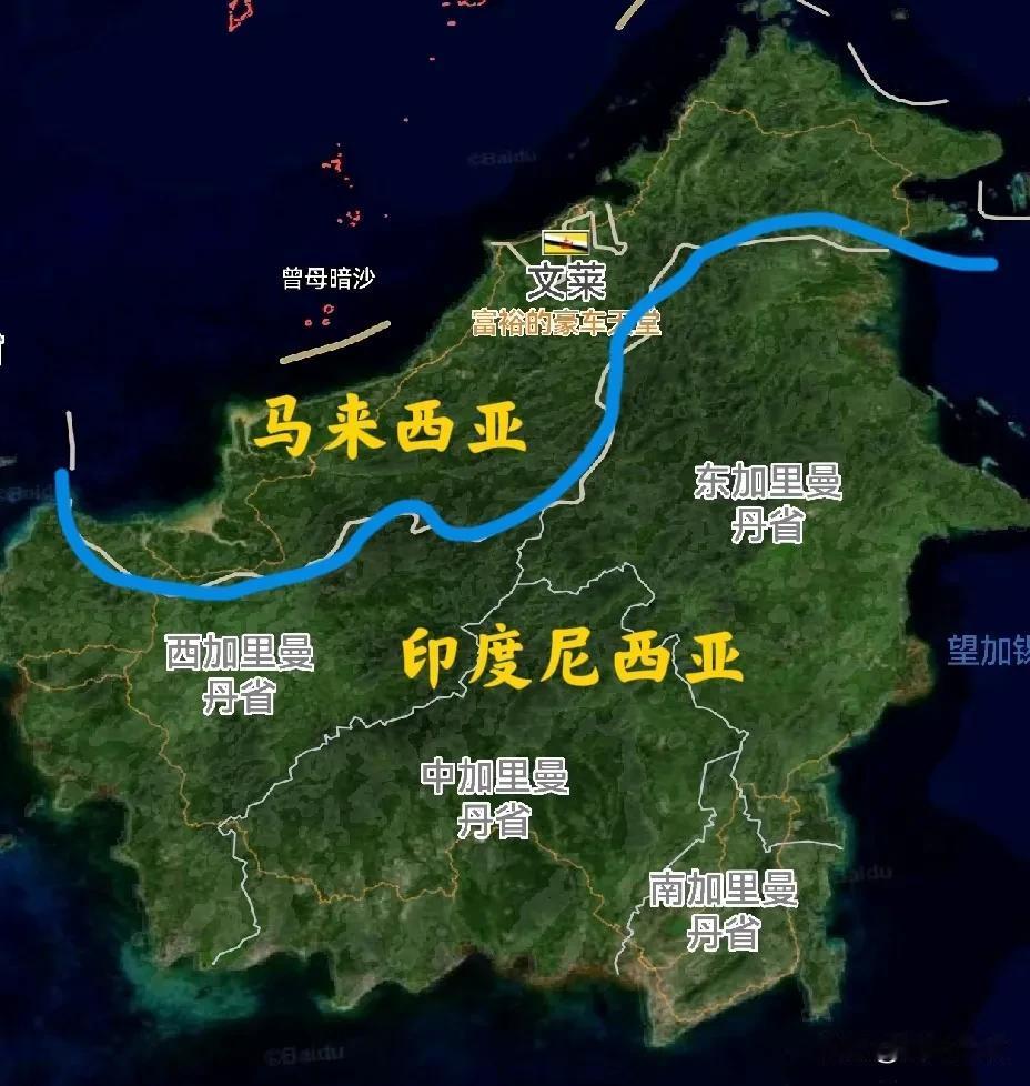印尼是亚洲大国，幅员辽阔，但几个大岛在行政区划上却有点儿缺憾。最大的加里曼丹岛上