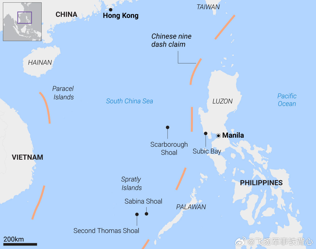 SCMP：一张据称拍摄于周一的卫星照片显示，羚羊礁的施工面积已经明显扩大。该礁位