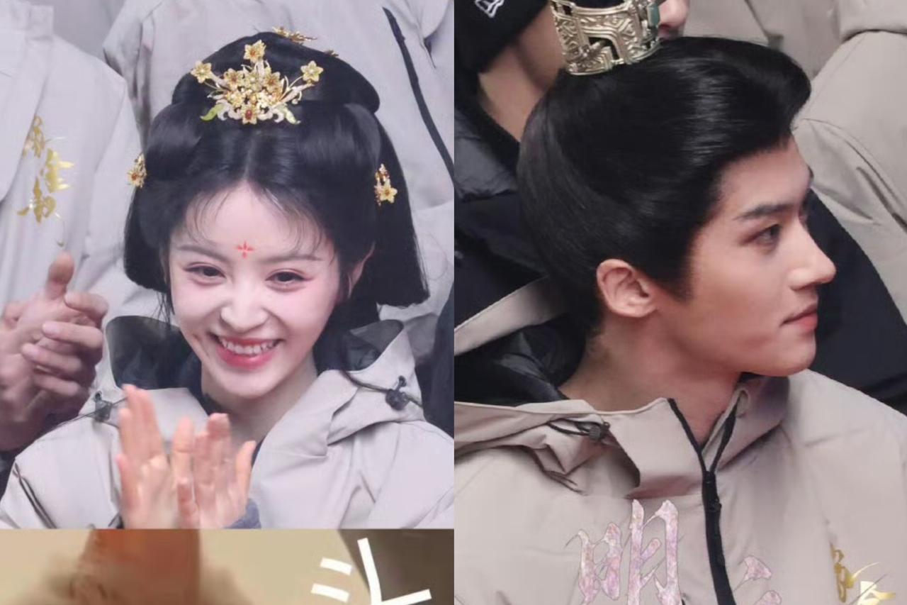 田曦薇闫桉《嫁金钗》开机，有cp感没？！最近田曦薇的资源是越来越好了，而这次