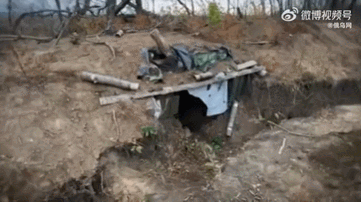 ‼️在红军城附近发现一个乌克兰武装部队藏有化学武器的秘密仓库。该隐匿点查获了