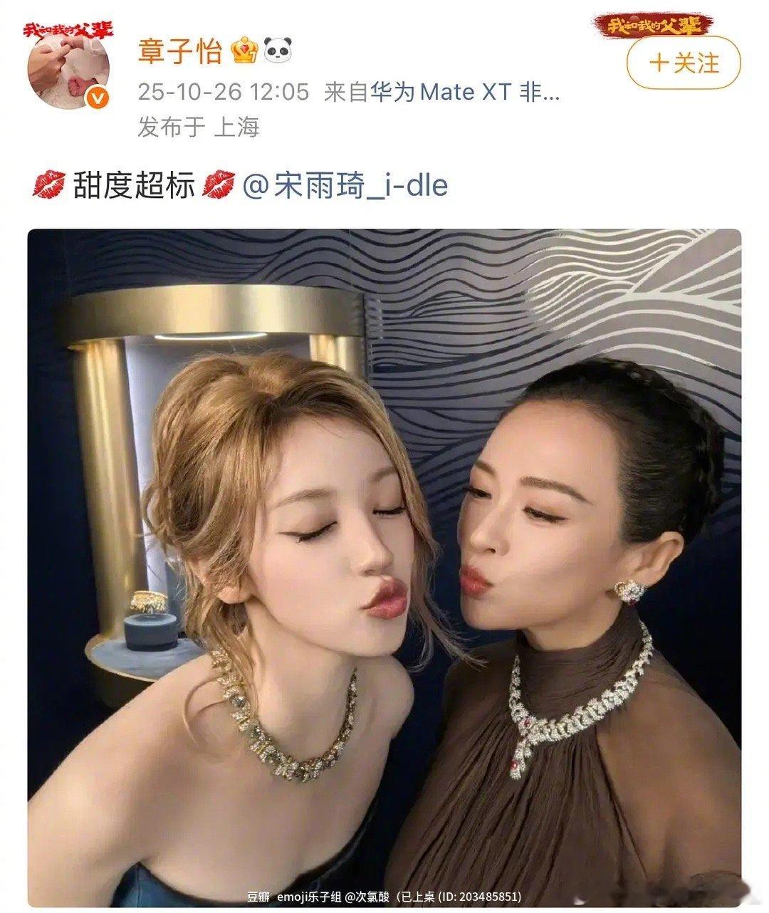 宋雨琦靠着章子怡女儿是她粉丝和章子怡搭上线了[吃瓜]​​​
