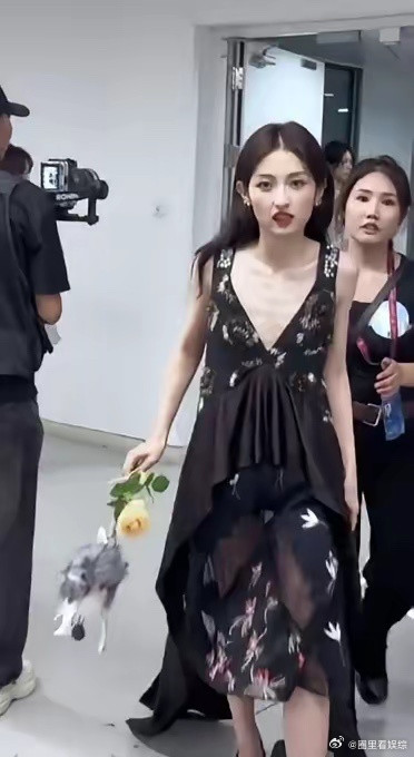 看到张子枫，我释怀了，没有什么比健康更重要了，瘦成这样已经是痛苦了。看到百花奖的