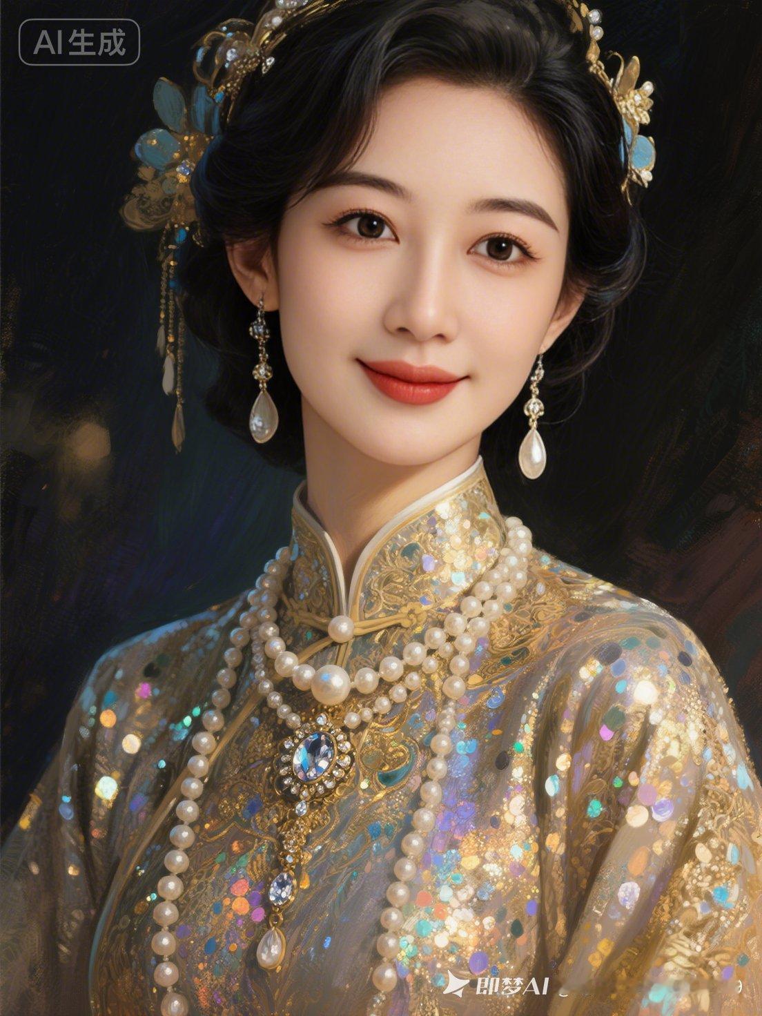 梦幻古风美人，珠光宝气，惊艳绝伦！