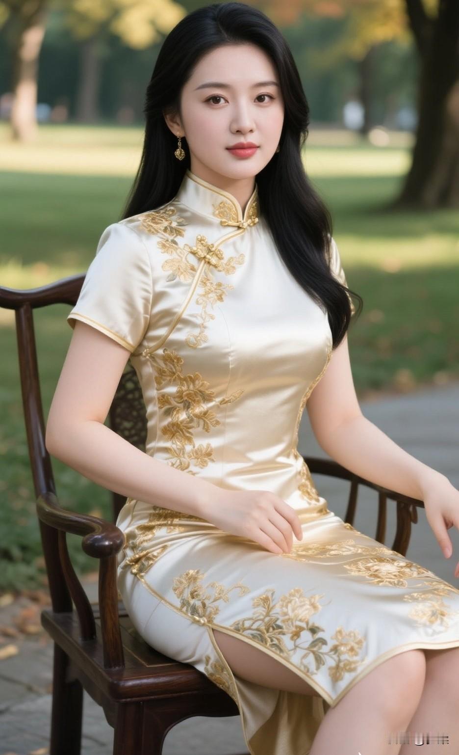 旗袍给予什么样女性美?