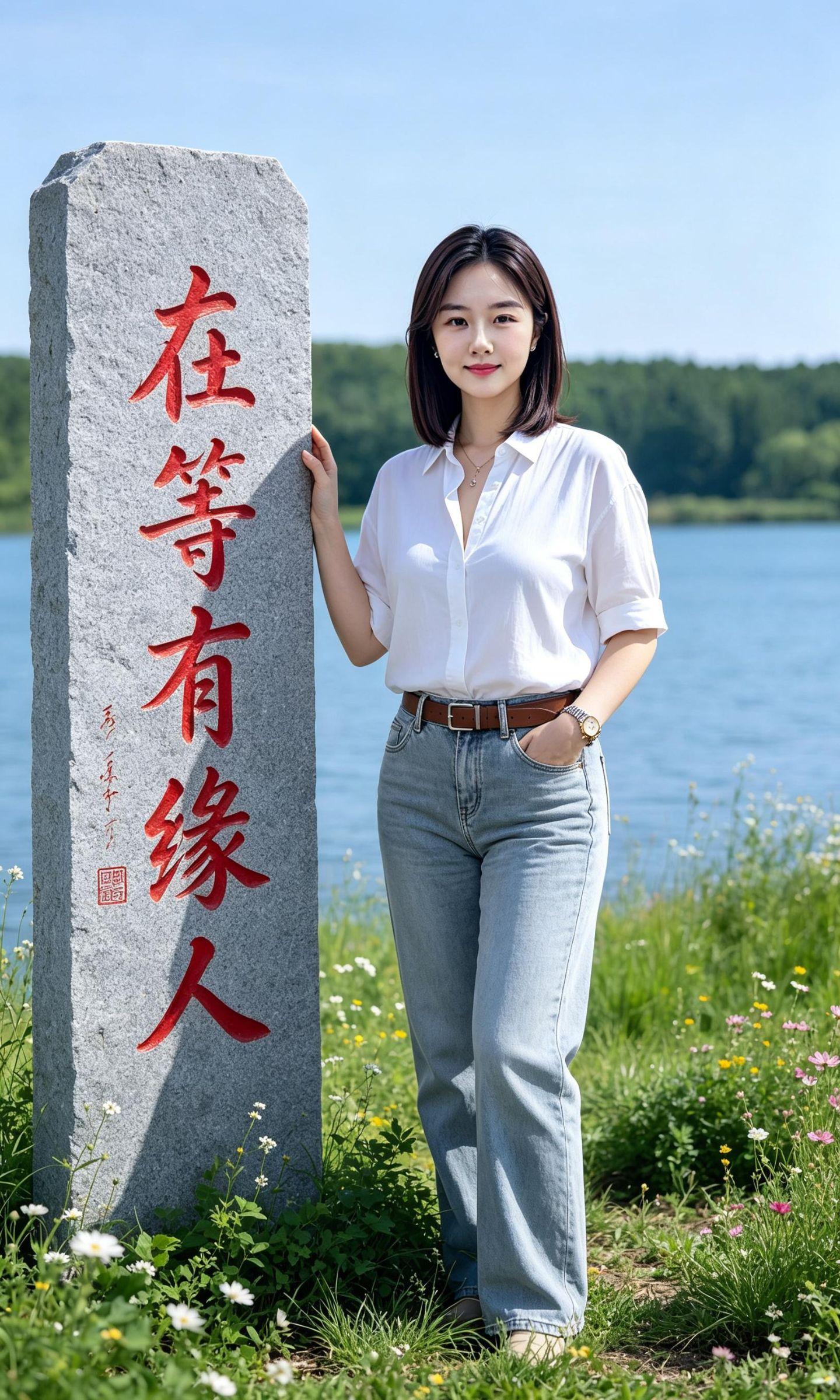 尝过人间烟火，看过沿途风景，只想静待一位有缘人。相知相守，烟火相伴，共度余生。