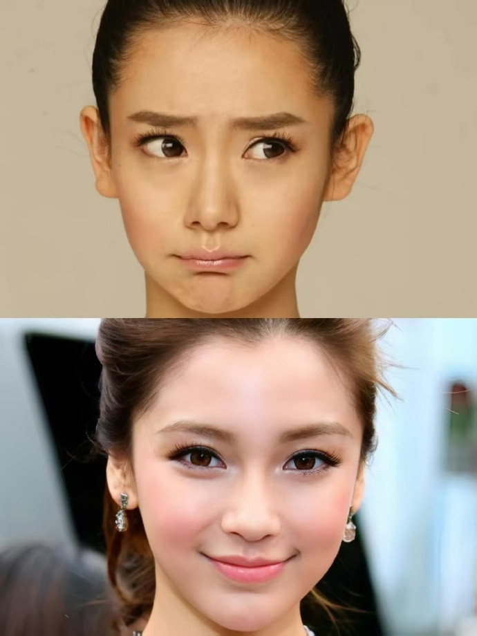 有人说她俩长得像，像在哪里，是眼睛吗？