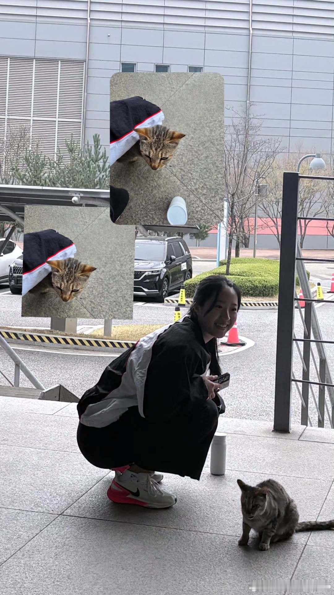 申裕斌和小猫咪🐱早安