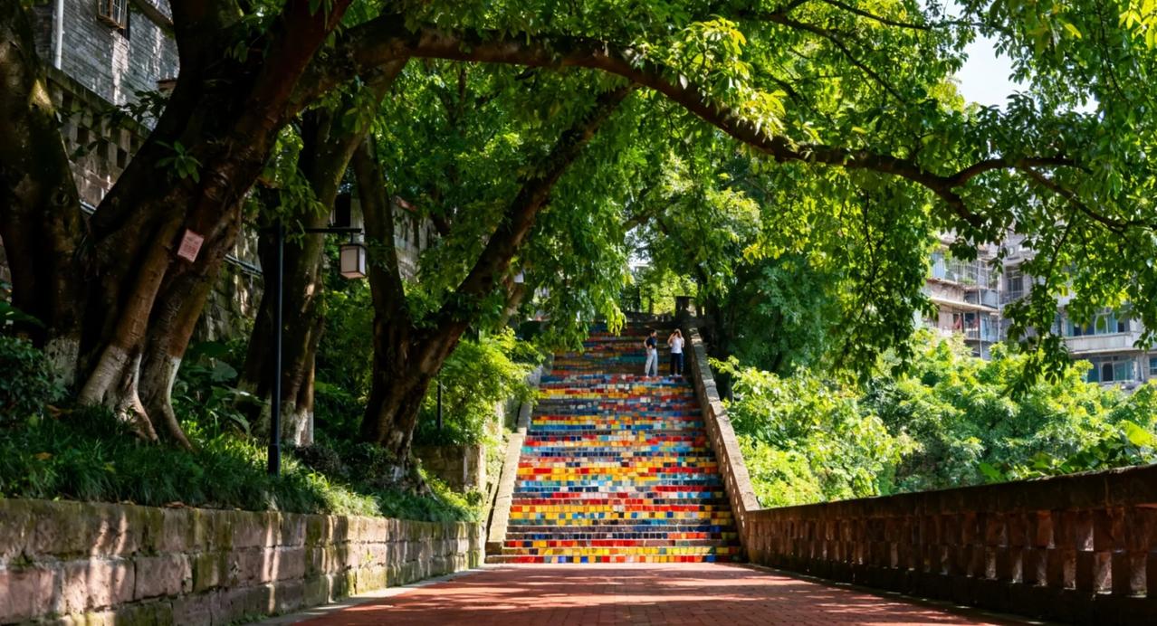 重庆山城步道｜本地人私藏的3条徒步线路⛰️路线3：森系治愈线·枣子岚垭步道⏰