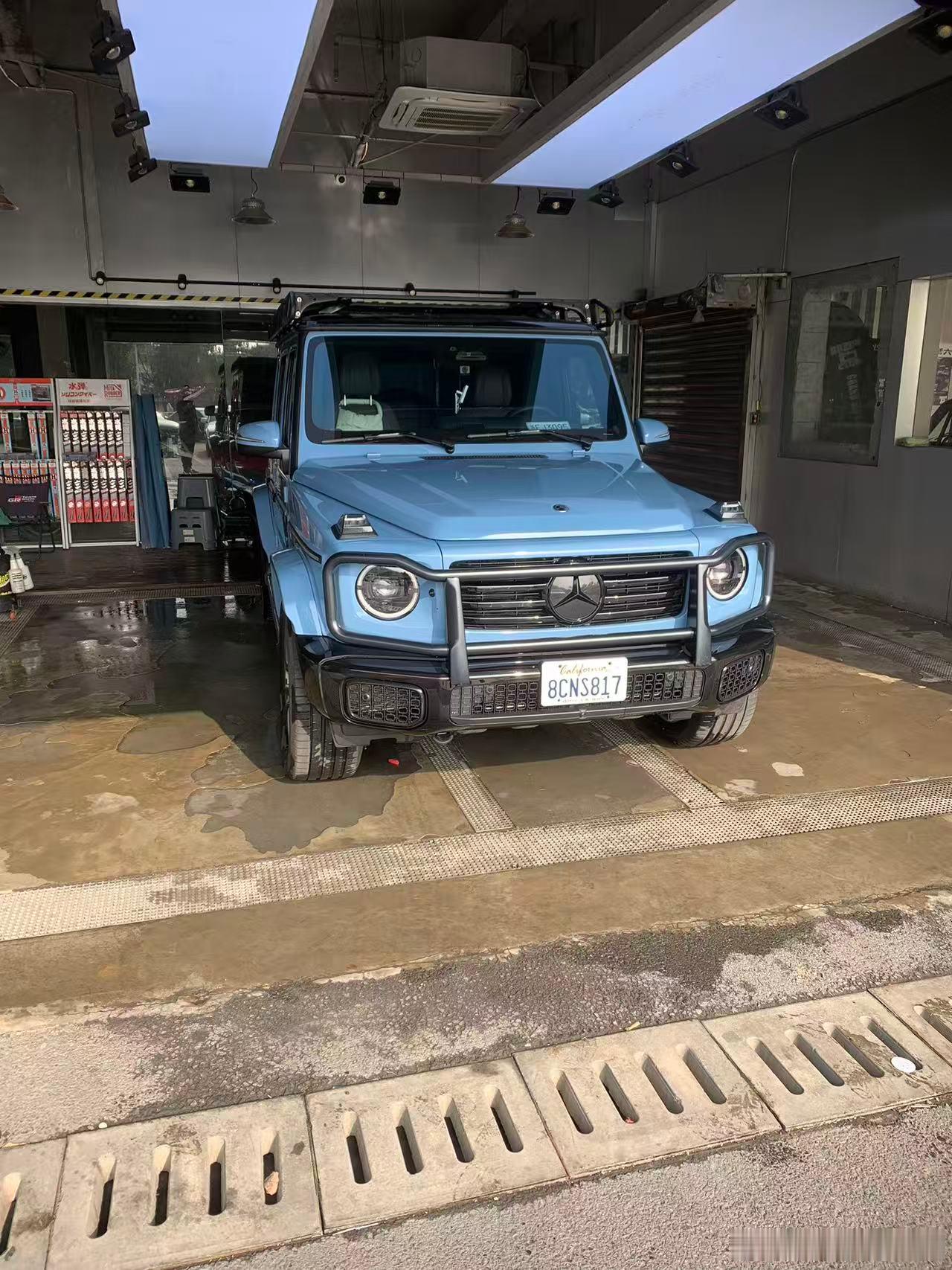 给小蓝加了个前杠有没有帅一点