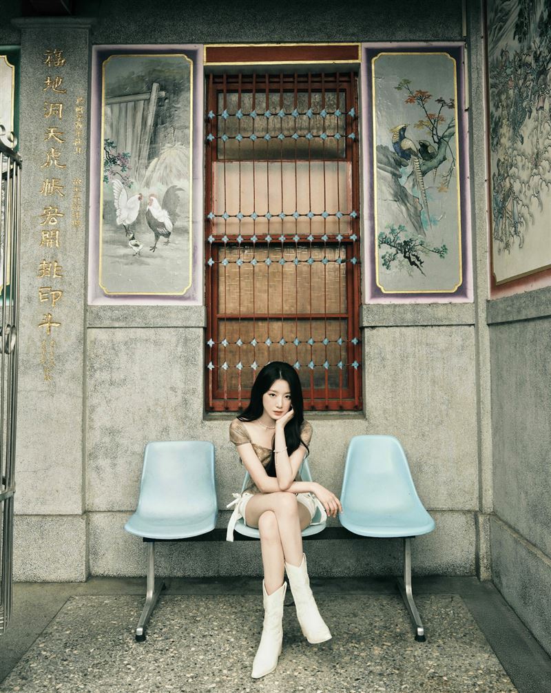 叶舒华桃园观光大使宣传照