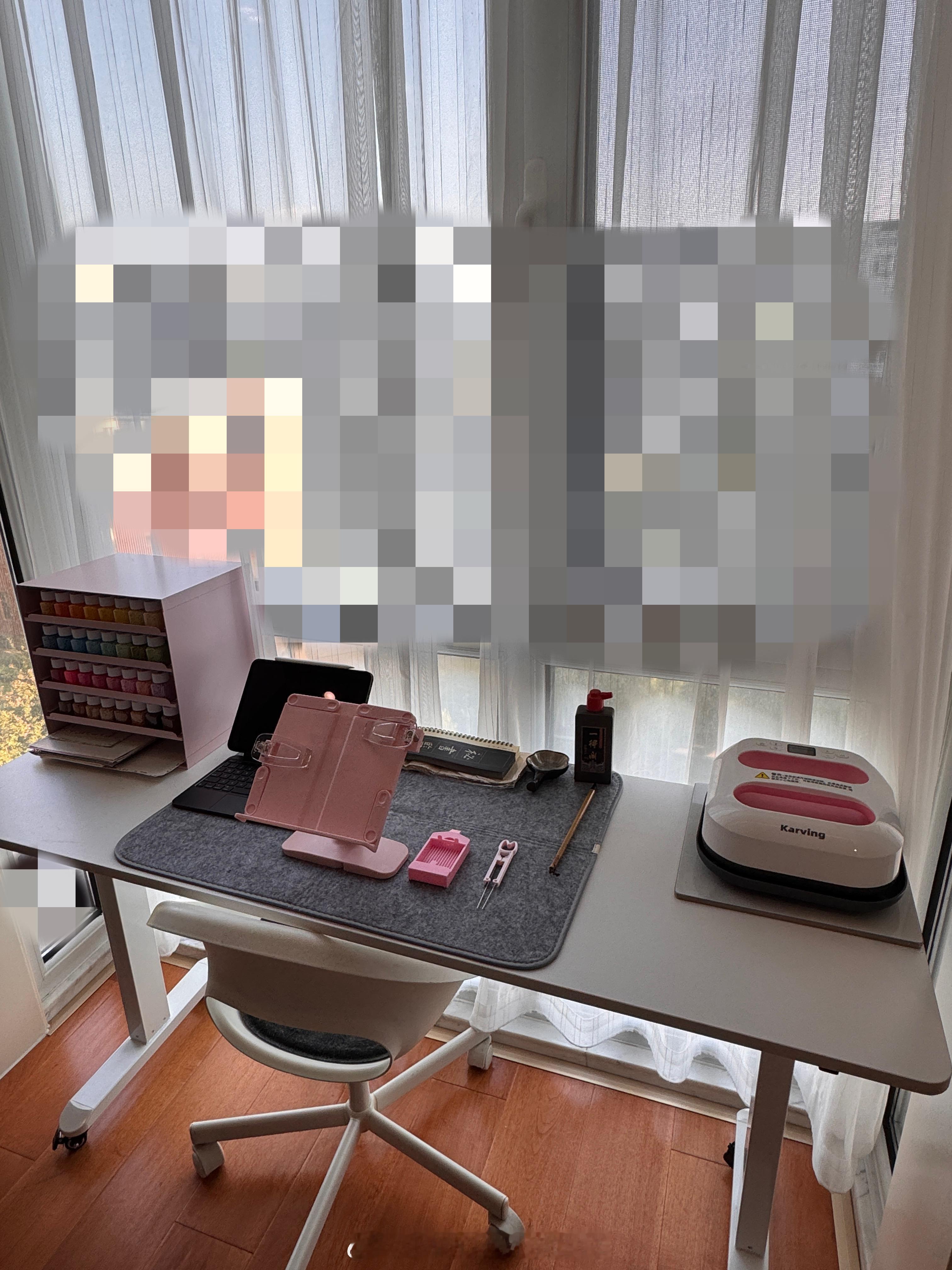 解锁新工位了主卧的小阳台利用起来​​​