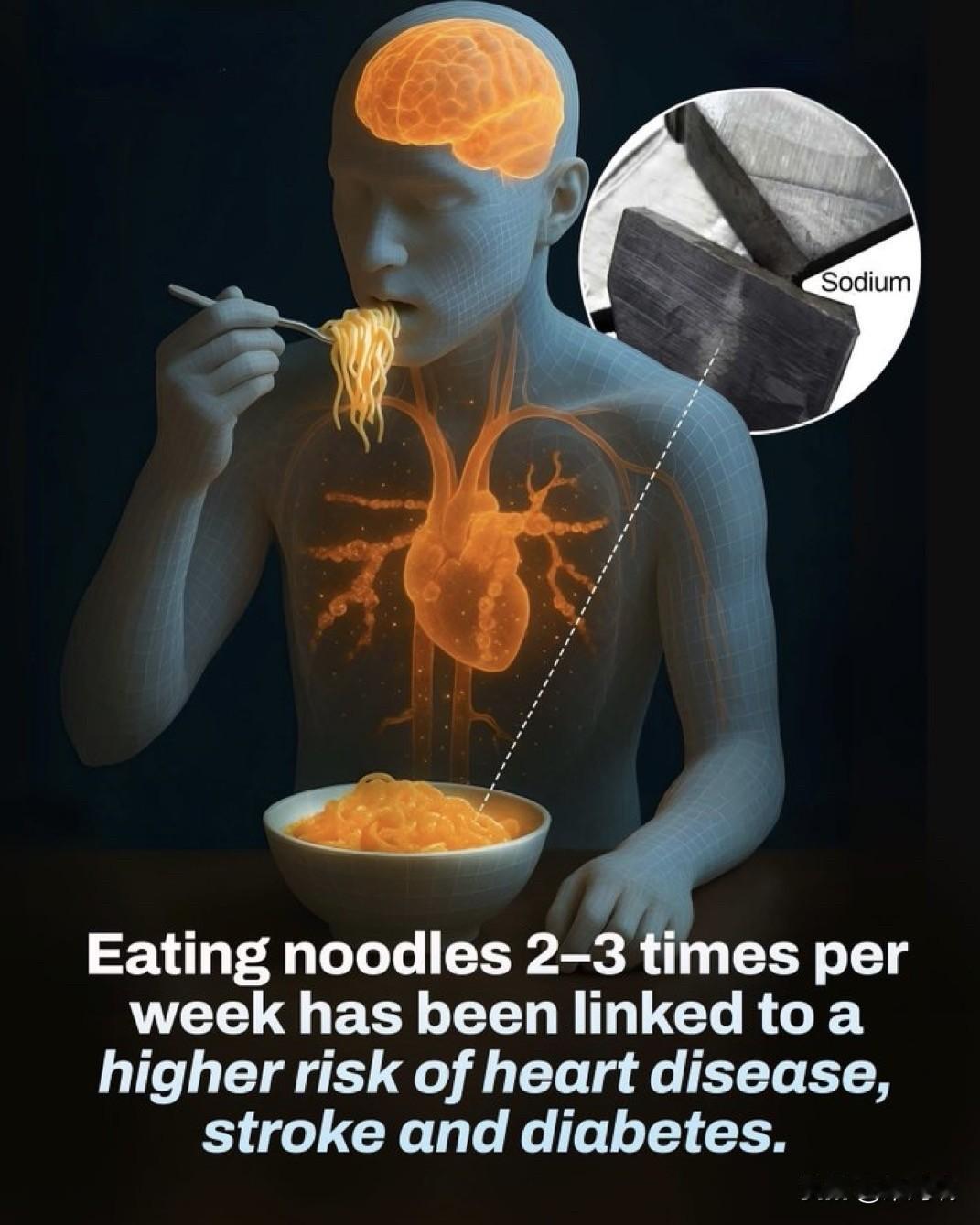 关于方便面的惊人真相……你的身体可能正在发出警告你以为方便面只是便宜又方便的