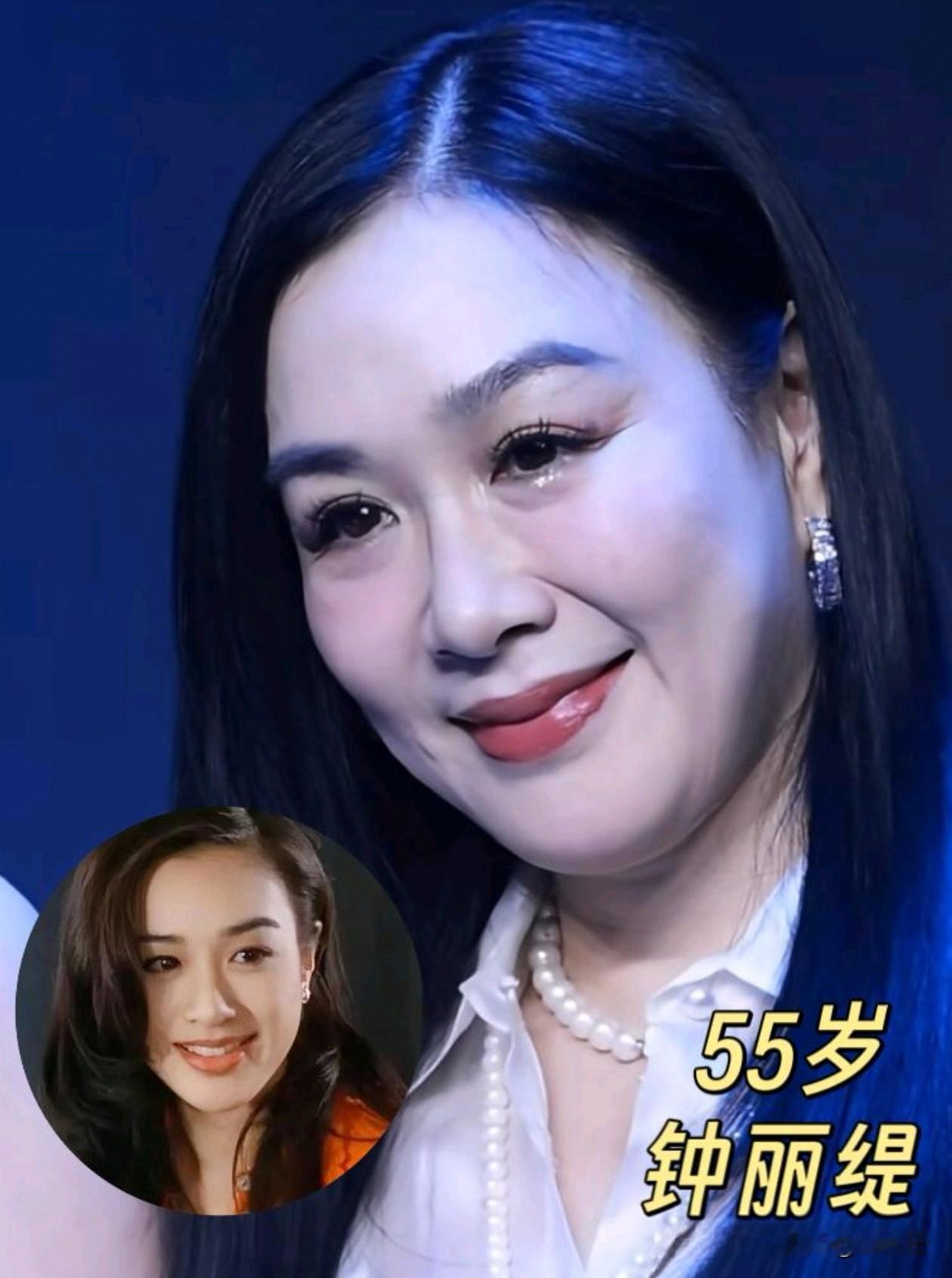 55岁钟丽缇这僵硬脸涂大红唇好吓人，姐是靠选美比赛出来的，怎么现在成这样了？