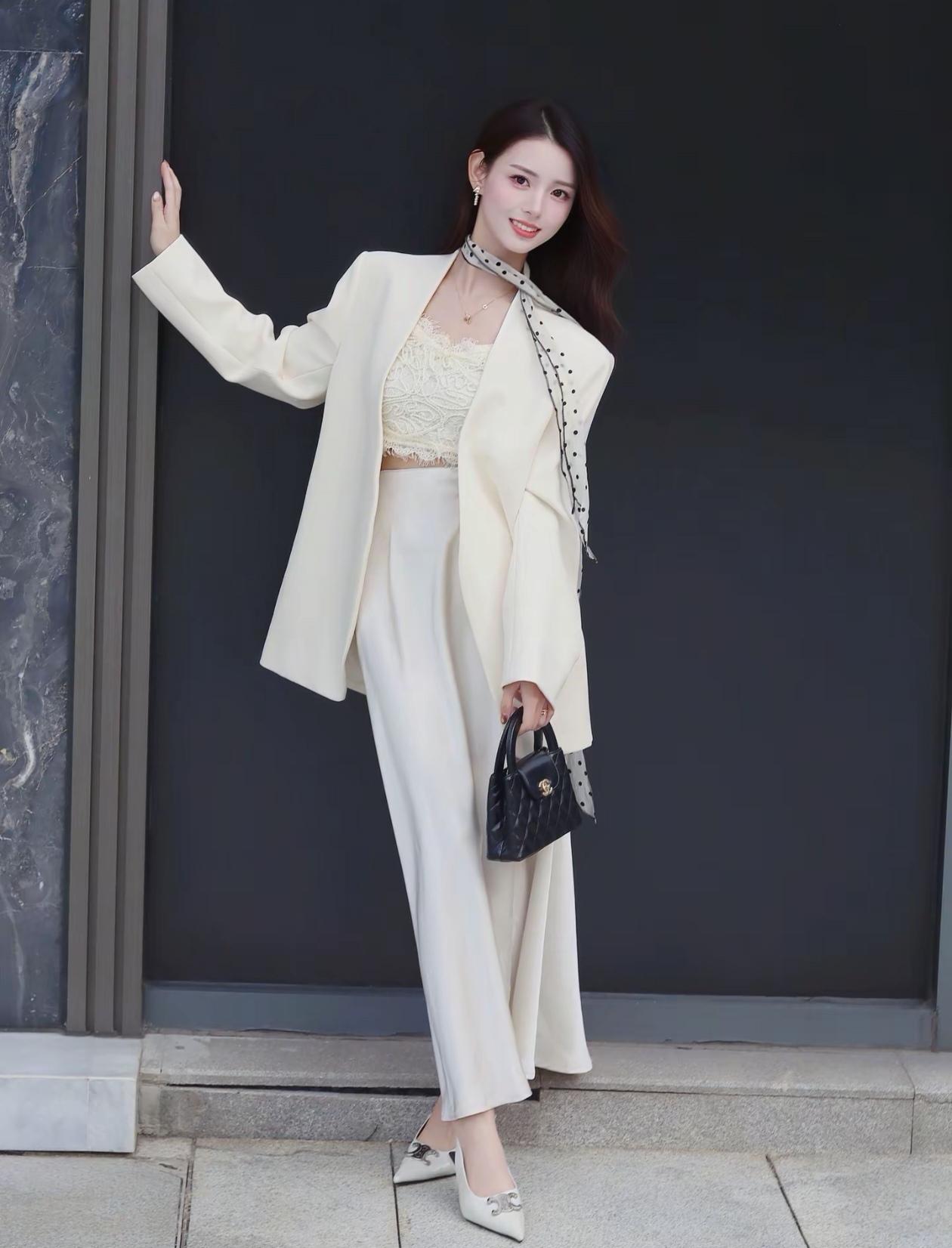 优雅白领风穿搭，精致时尚，尽显职场魅力！👠💄