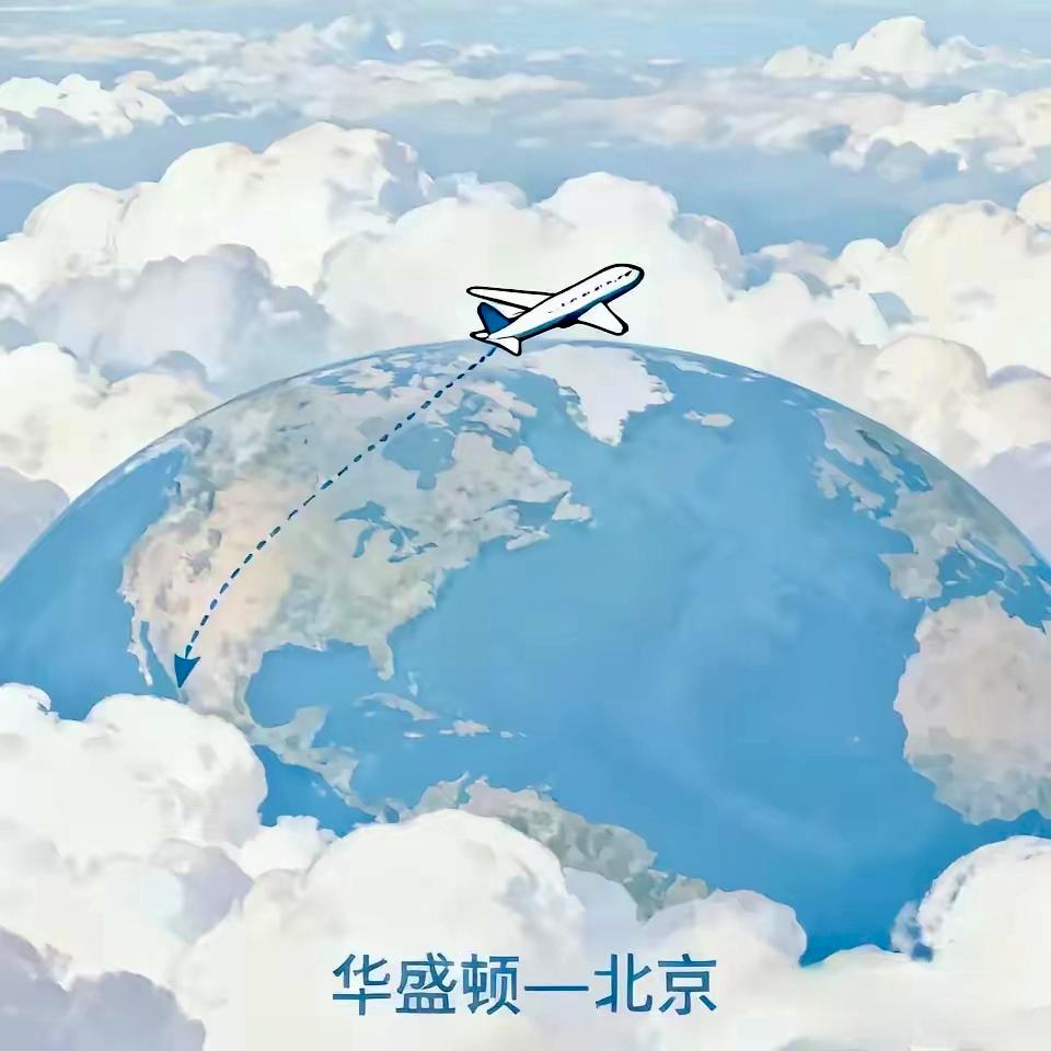 若特朗普从华盛顿飞往北京，全程约11100公里的航程，以空军一号900-950k