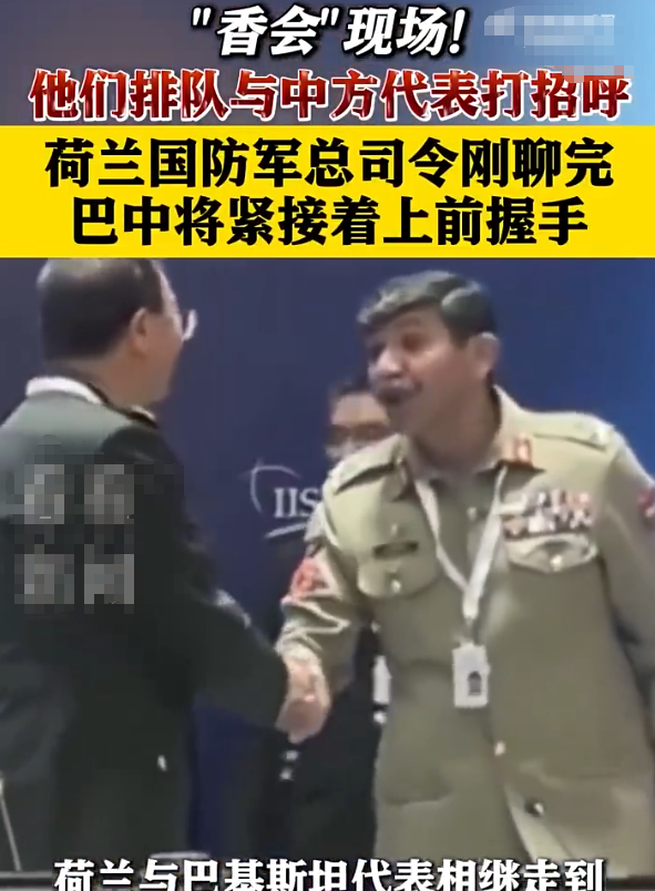 “香会”期间，他们排队与中方代表打招呼。5月30日，在香会平行分组会议上，荷兰与