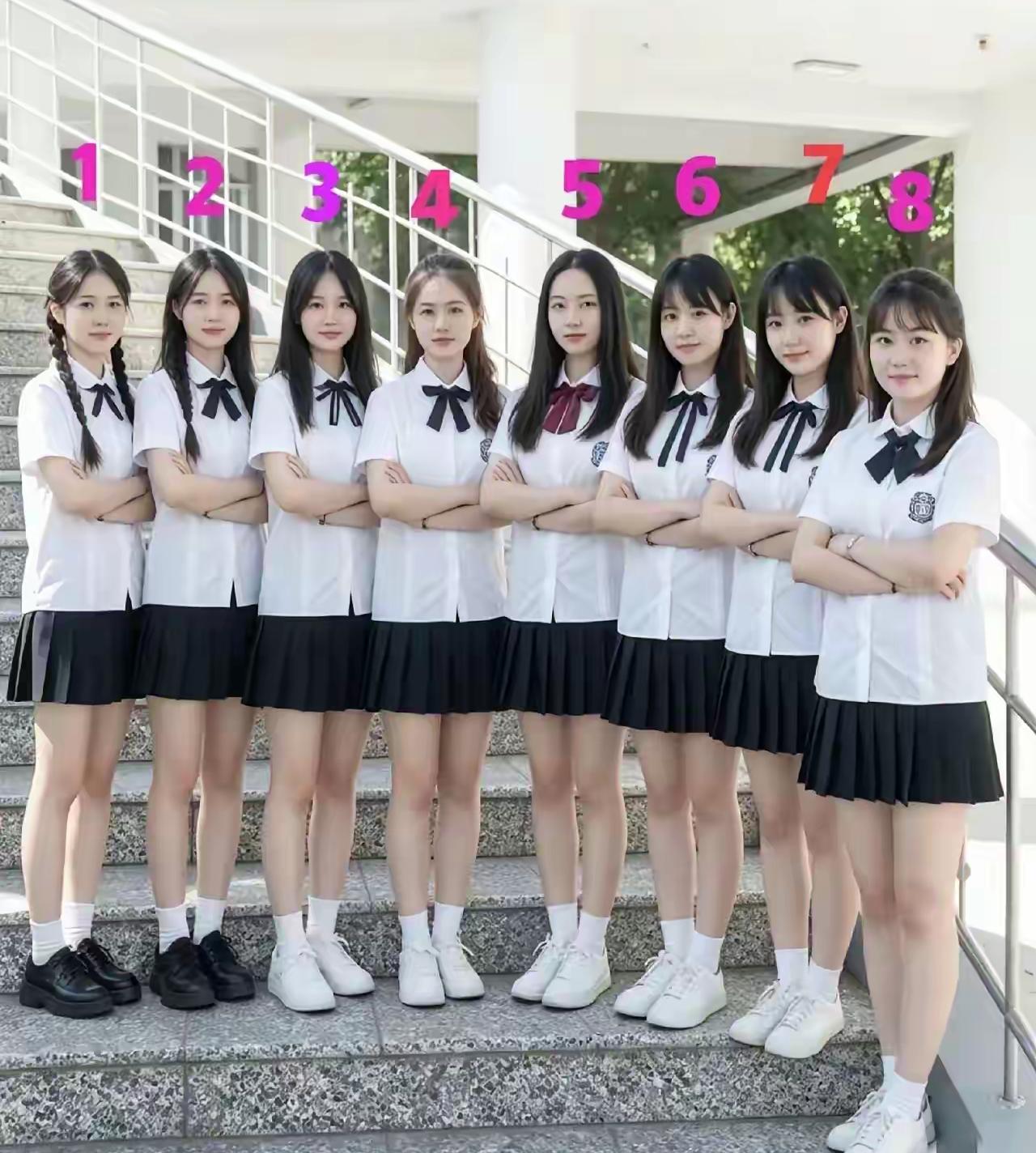 以你的眼光，哪位是校花？
