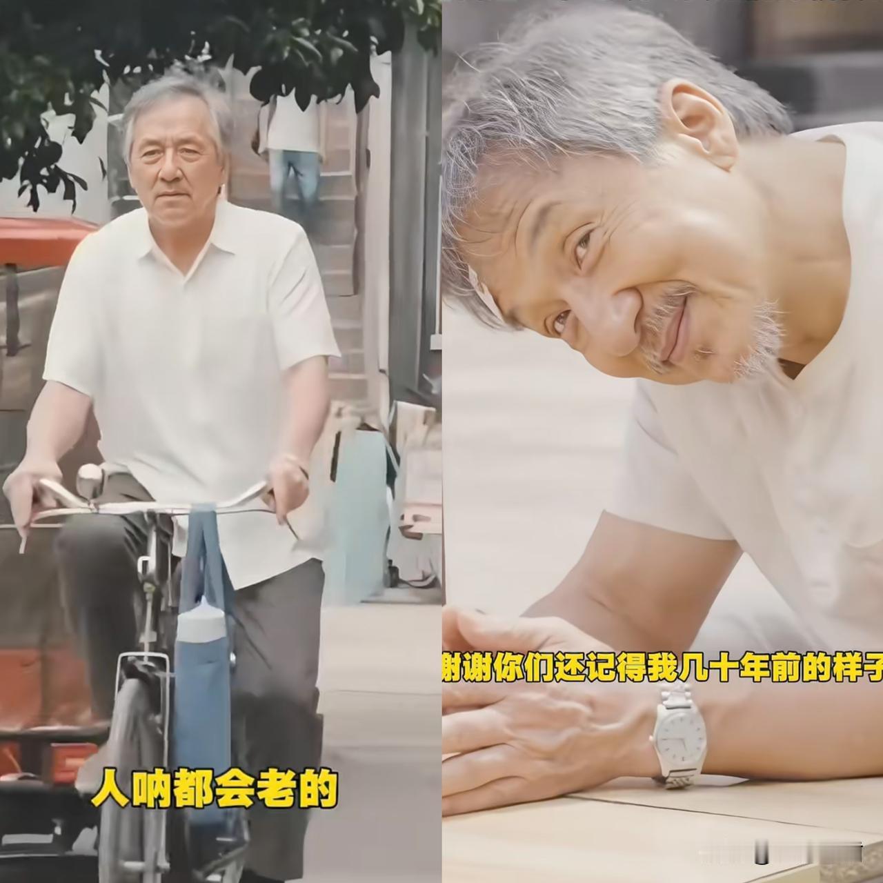 估计此刻最伤心的就是成龙了不是因为他找不到戏拍了而是因为他一年只给儿子打一次