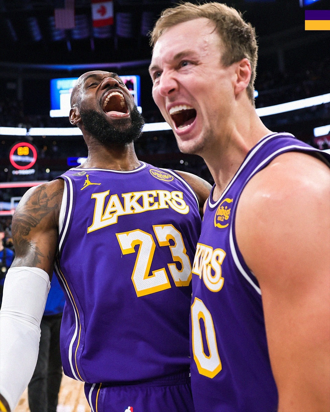 LUKE!!!湖人战胜魔术肯纳德三分绝杀