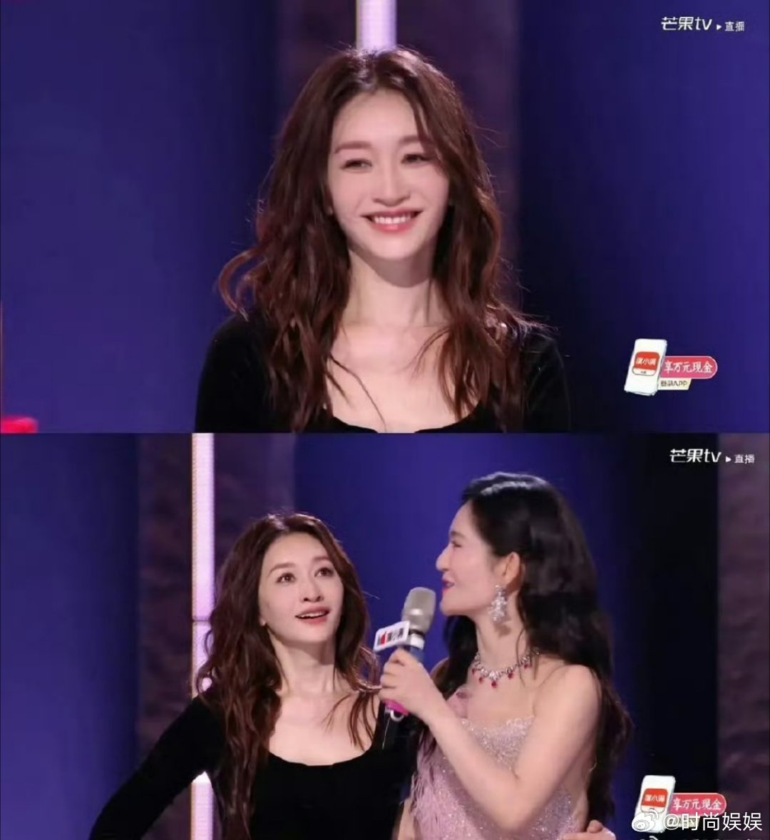 李小冉的路人缘很好不像谢娜