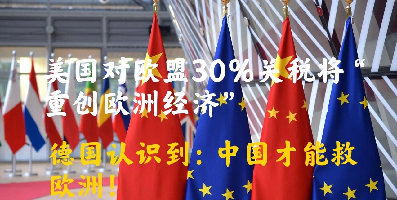 德国总理惊叹：30％的关税将对德国经济出口是重创！德国还有什么对策呢？德总理表态