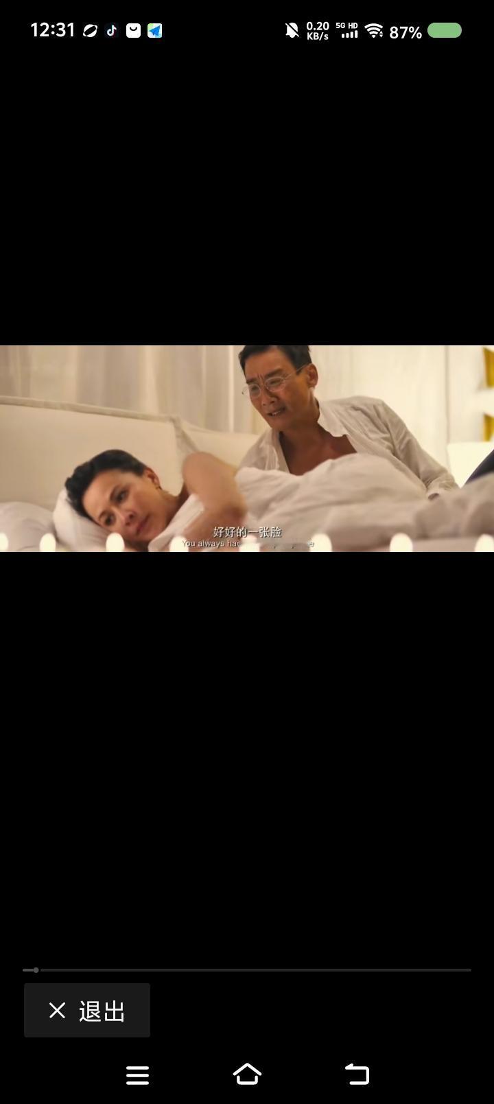 梁家辉太逗了！——电影里，梁家辉、刘嘉玲为了20周年纪念，玩偷情游戏。酒店。