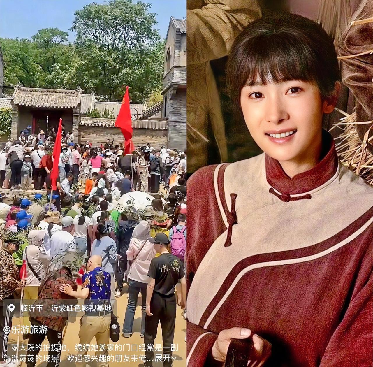 杨幂要高兴得睡不着了她怎么也想不到，现在的天牛庙村已经人山人海了！太壮观了。