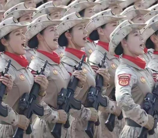 怪不得阅兵式女民兵方队看起来都那么英姿飒爽，原来挑选条件那么高！别说普通姑娘