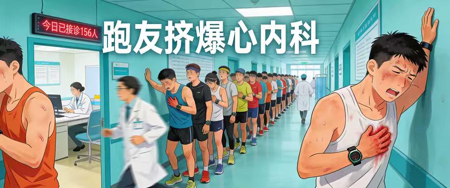 心内科挤满跑友：当“跑步热”遇上“心脏慌”“医生，我跑步时偶尔心慌，要不要紧？