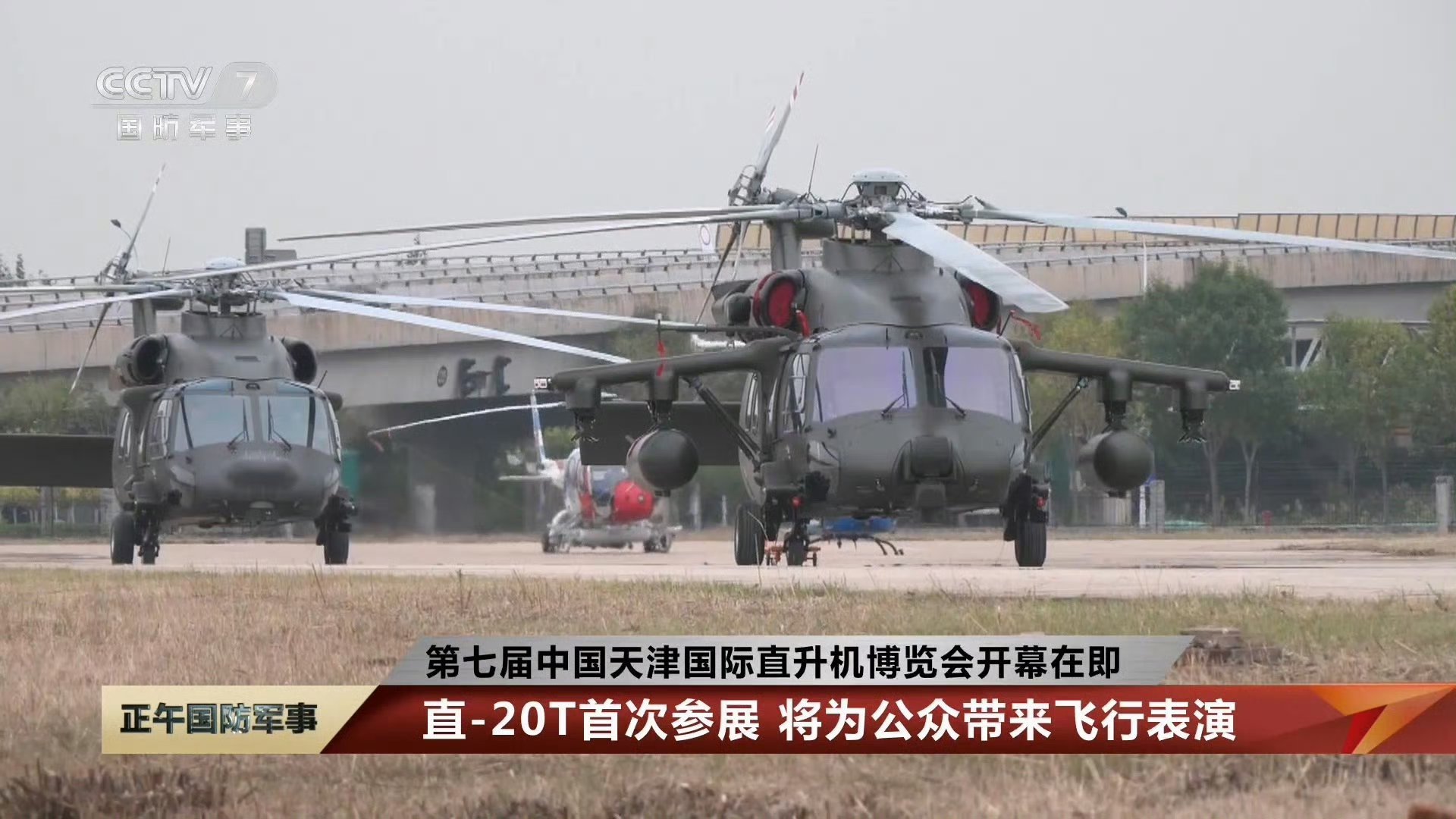 12日，陆军某陆航旅的直-10、直-20、直-20T等多型直升机抵达天津。其中，