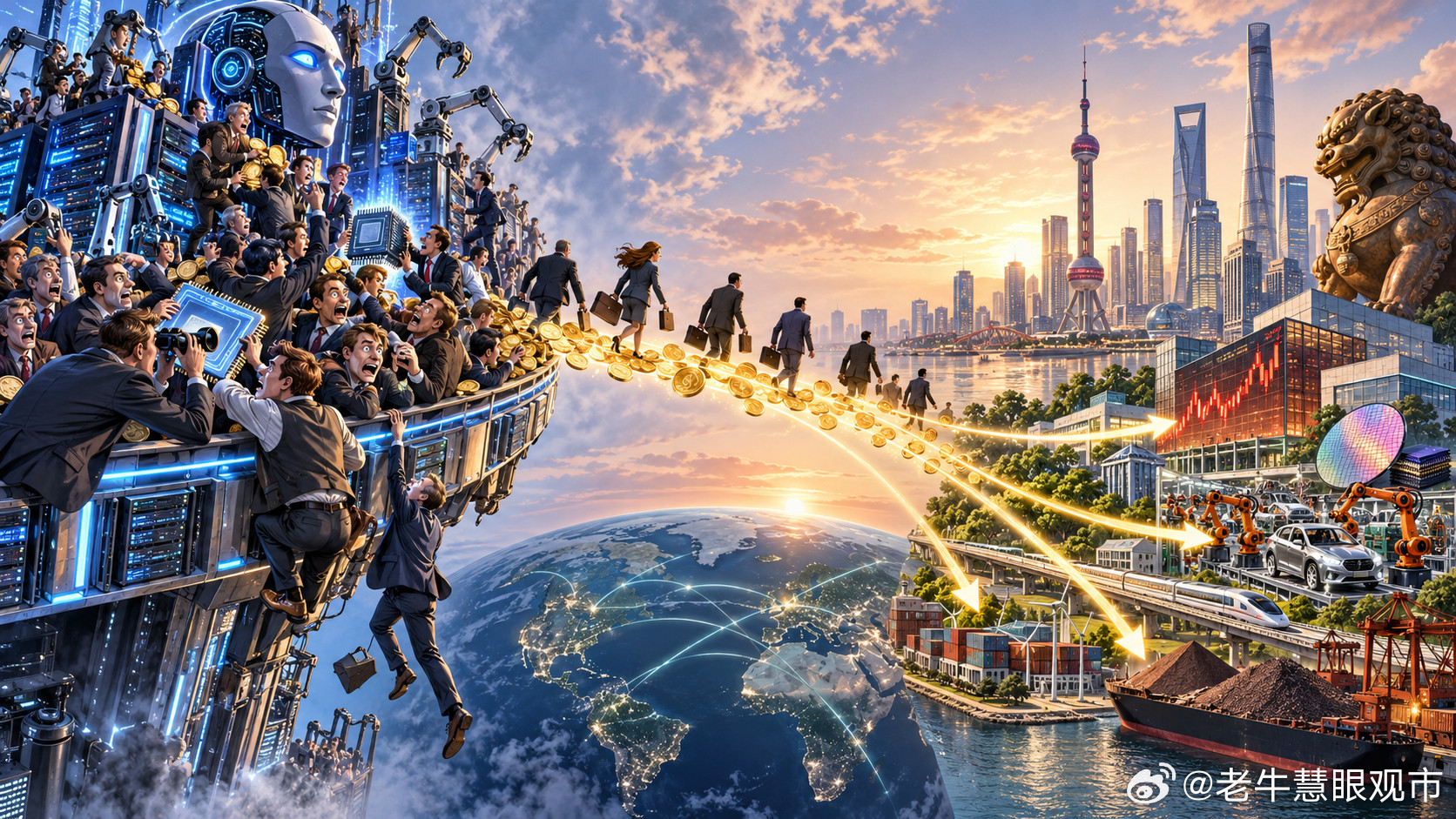 全球资金开始“挪仓”：AI交易越来越拥挤，中国资产重新进入配置视野全球资本市场正