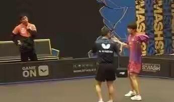 不是张本智和而是户上隼辅，与阿拉米扬比赛时喊声太大差点打起来，这也是乒乓球比赛的