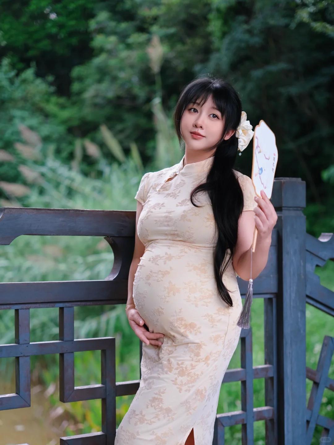 还有一个多月就能和宝宝见面啦以前从未超过90斤的我…现在都已经快122斤了