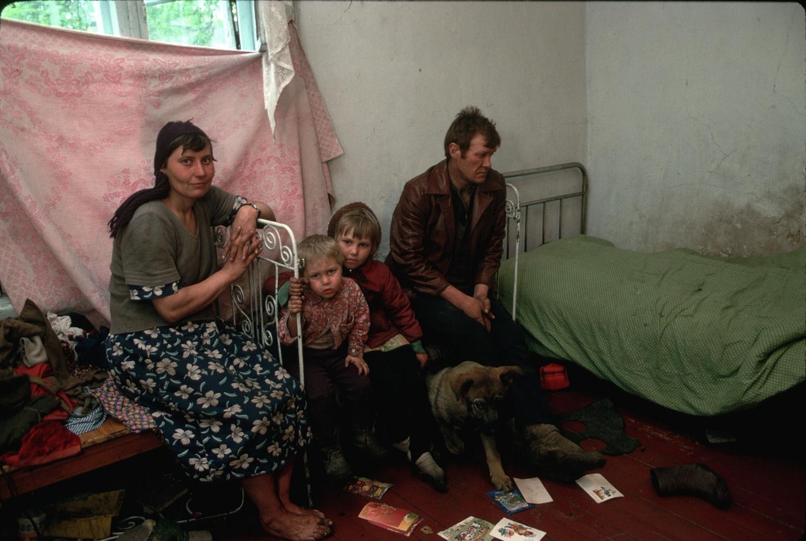 1991年，来自苏联西伯利亚工业城市的贫穷家庭。