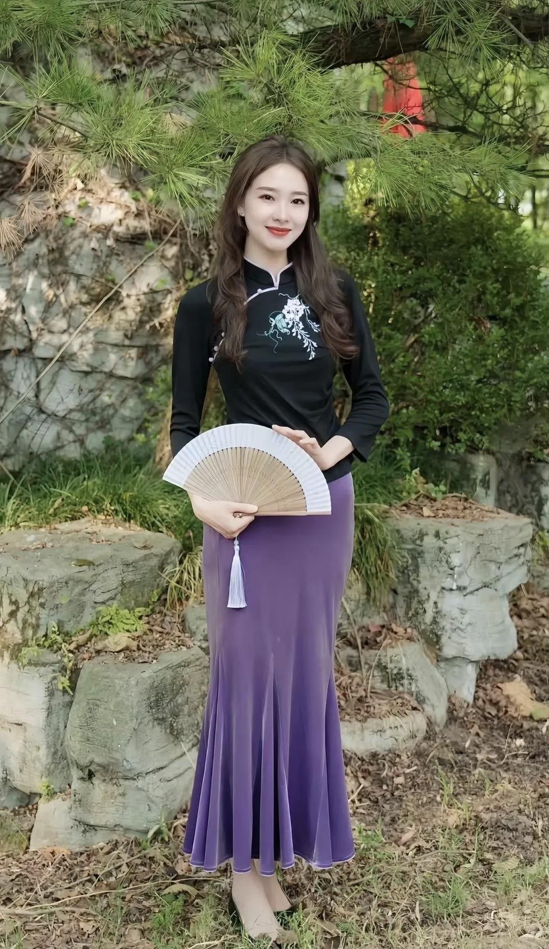 看看气质女神的穿着搭配吧东方时尚的穿搭美感