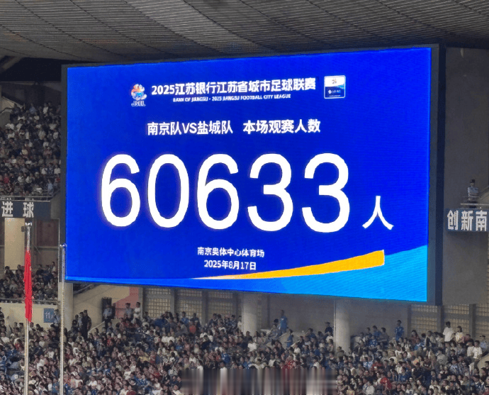 苏超本轮总上座数207557人, 场均34593人, 赛季场均24310人