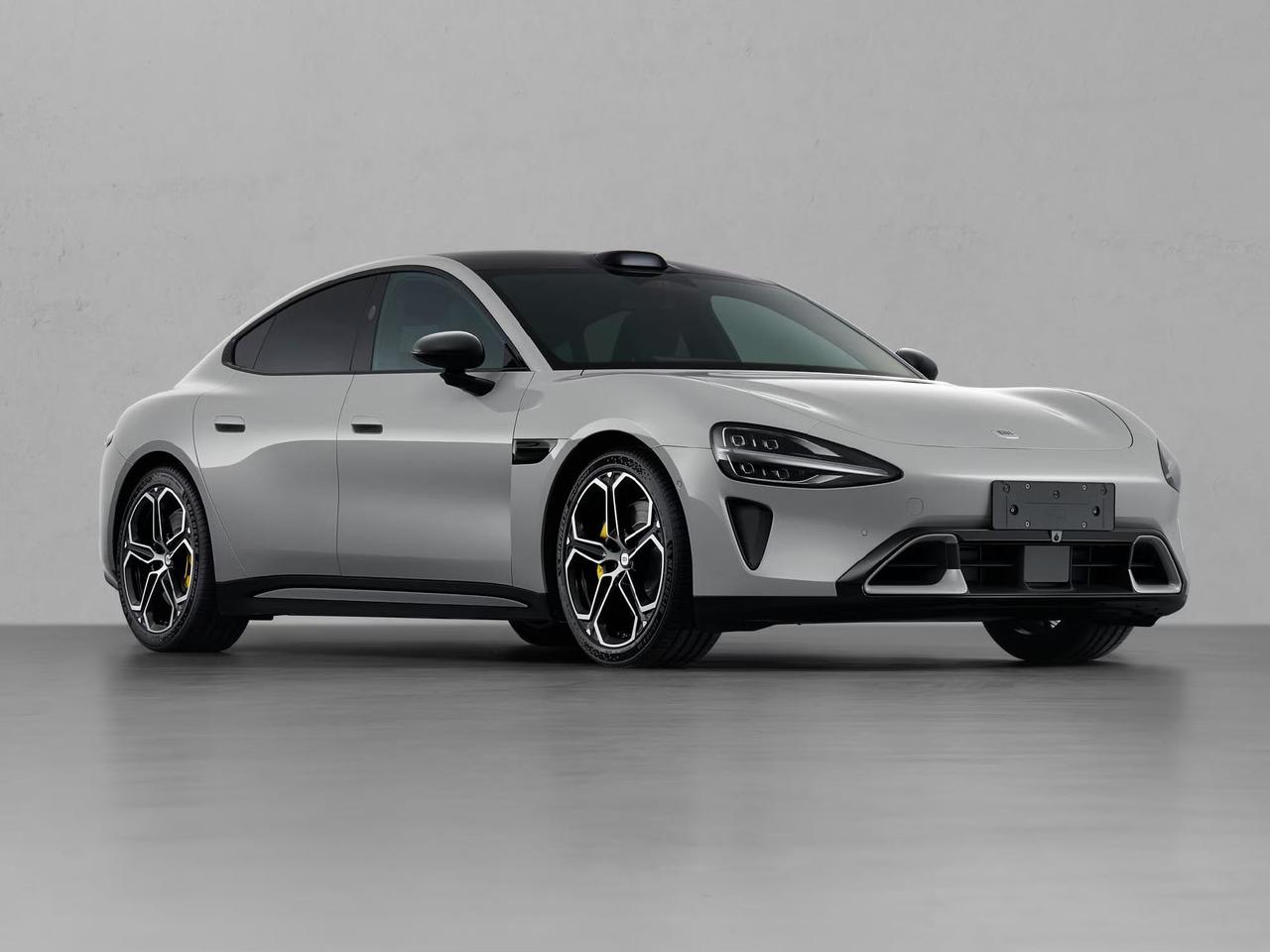 全新一代小米SU7申报图！车身下包围终于全部涂黑了！新车型相比较上一代车型在