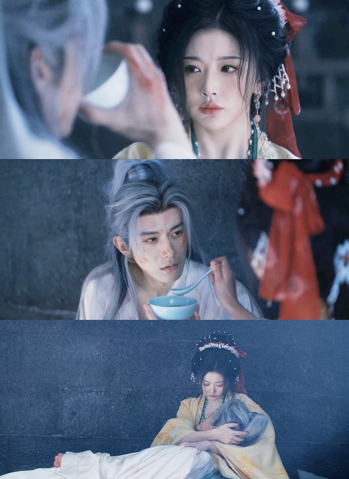 《逐玉》齐旻最后一刻哼着母妃给他唱过的童谣……据说，剧中被删减片段中，齐旻祭